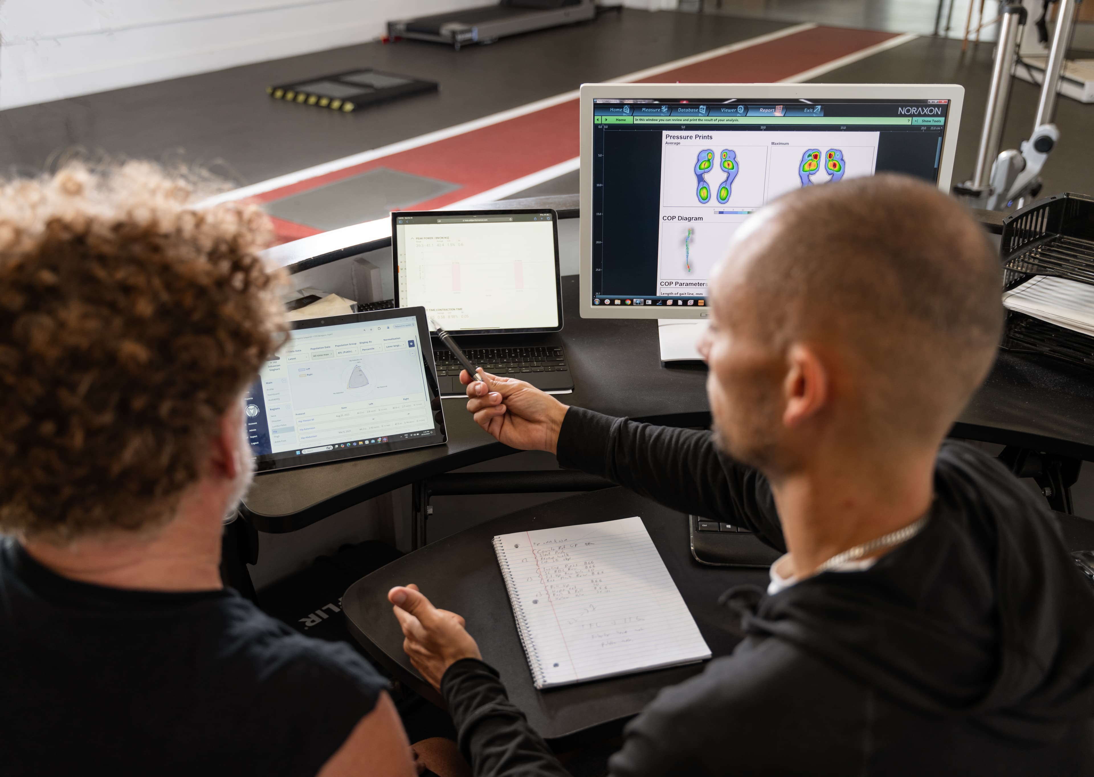 Member progress check in at Variant Training Lab